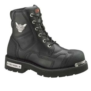 Harley-Davidson Women's Stealth 5.25 inch Lace-Up Motorcycle Boots Black D81641